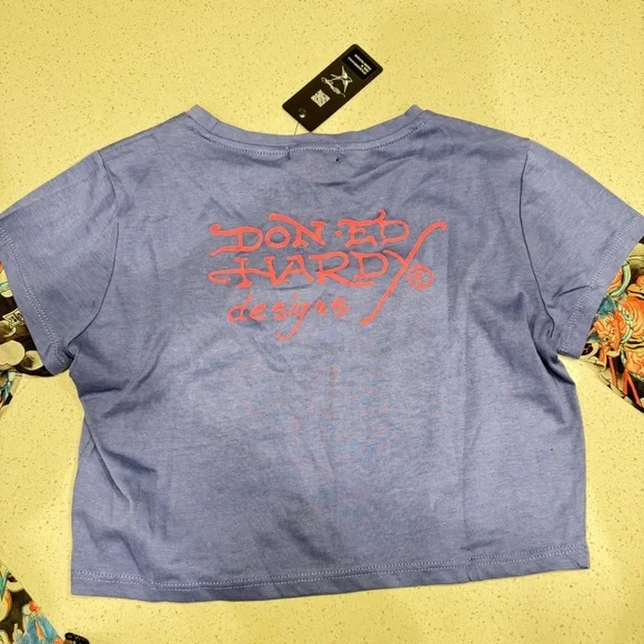 Ed Hardy RARE Jaguar Tattoo sleeve - Picture 8 of 11